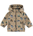 Name It Softshelljakke m. Fleece - NmmAlfa08 - Silver Mink/Truck