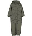 Name It Softshelldragt m. Fleece - NmmAlfa08 - Noos - Dusty Oliv