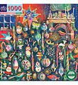 Eeboo Puslespil - 1000 Brikker - Holiday Ornaments
