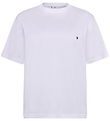 Grunt T-shirt - GrCatel - Hvid m. Blå