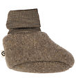 Müsli Futter - Fleece - Woolly - Uld - Walnut Melange