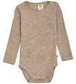 Müsli Body l/æ - Rib - Woolly - Uld - Balsam Melange