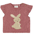 Minymo Vest Knit - Withered Rose