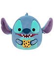 Squishmallows Bamse - 20 cm - Stitch m. Cookies