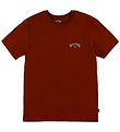 Billabong T-Shirt - Arch Wave - Brick