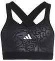 adidas Performance Træningstop - Sort m. Hvid