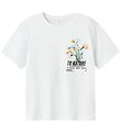 Name It T-shirt - NkmLaurel - Bright White
