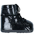 Moon Boot Vinterstøvler - Icon Low Glitter - Sort