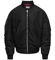 Kids Only Bomberjakke - KogMinna - Black/Mauve Wine