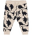 Hust and Claire Sweatpants - HCGordon All Dinos - Biscuit