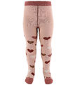 Hust and Claire Strømpebukser - HCFrankie - Adobe Rose m. Hjerte