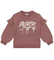 Hust and Claire Sweatshirt - Sicilia Magic - Dry Rose