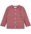 Hust and Claire Cardigan - Strik - Cilja Pointelle - Dry Rose