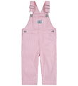 Levis Smækbukser - Railroad Stripe - Bright White/Pink
