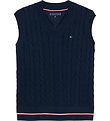 Tommy Hilfiger Vest - Strik - Dark Night Navy
