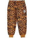 Mini Rodini Sweatpants - Leopard - Beige