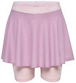 Hummel Nederdel m. Cykelshorts - HmlJR Gym - Lavender Mist
