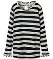 Name It Bluse - NmfPrakula - Dark Sapphire/Bright White