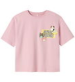 Name It T-shirt - NkfMomi Squishmallows - Cameo Pink