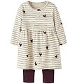 Name it Kjole - NbfVandora - Summer Sand/Fig