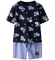 Name It Shortssæt - NmmHector - Navy Blazer/W Infinity