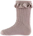 Wheat Strømper - Uld - Nora - Dry Rose