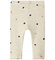 Name It Leggings - Rib - Noos - NbfNutti - Peyote Melange
