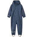 Name It Regndragt m. Fleece - NmmDry - Vintage Indigo