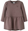 Name it Kjole - NmfVima - Peppercorn/Heart Embroidery
