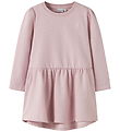 Name it Kjole - NmfVima - Burnished Lilac/ Heart Embroidery