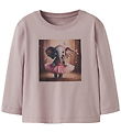 Name It Bluse - NmfVotea - Burnished Lilac/Ballerina Elephant