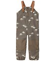 Name It Softshellbukser m. Fleece/Seler - NmmAlfa08 - Morel/RHIN