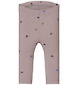 Name It Leggings - Rib - Noos - NbfNutti - Burnished Lilac