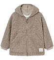 Mini A Ture Fleecejakke - MatLiff - Grey Brown