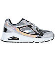 Skechers Sko - Platinum Flash - Sølv/Sort
