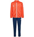 Hummel Træningssæt - HmlLogo - Nasturtium/Dark Denim