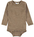 Joha Body l/æ - Uld/Silke - Beige Melange