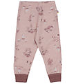 Joha Leggings - Uld/Bambus - Lyserød