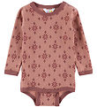 Joha Body l/æ - Uld/Bomuld - Rose m. Snefnug
