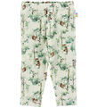Joha Leggings - Uld - Off White m. Træer