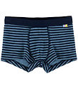 Joha Boxershorts - Uld - Blå m. Striber