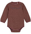 CeLaVi Body l/æ - Uld - Marron m. Print