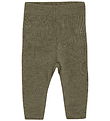 CeLaVi Leggings - Uld - Dusky Green