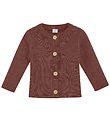 CeLaVi Cardigan - Uld - Marron