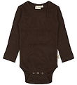 Petit Piao Body l/æ - Rib - Modal - Coffee Bean