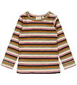 Petit Piao Bluse - Rib - Modal - Nostalgic Rose/Multi Striped