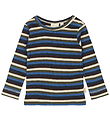 Petit Piao Bluse - Rib - Modal - True Navy/Multi Stripe
