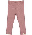Petit Piao Leggings - Rib - Modal - Nostalgic Rose