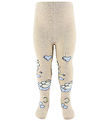 MarMar Strømpebukser - Jacquard - Moomin - Beige Meleret