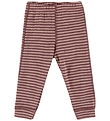 Joha Leggings - Uld - Rose m. Striber